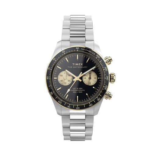Годинник Timex Waterbury Heritage TW2Y24000 Чорний | evzuttya.com.ua