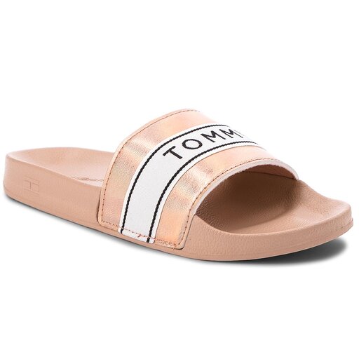 Tommy hilfiger mirror sparkle beach 2025 slide