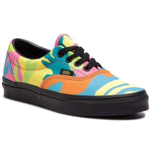 Vans era neon camo store