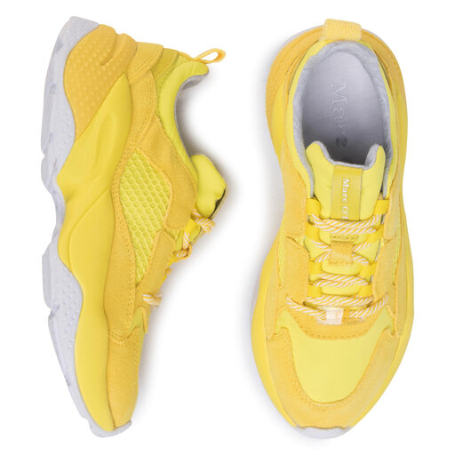 Damen Sneakers Marco Polo Sneaker Gelb Leila Marco Polo Sneakers