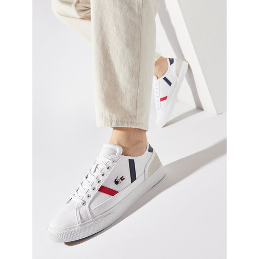 Lacoste discount sideline canvas