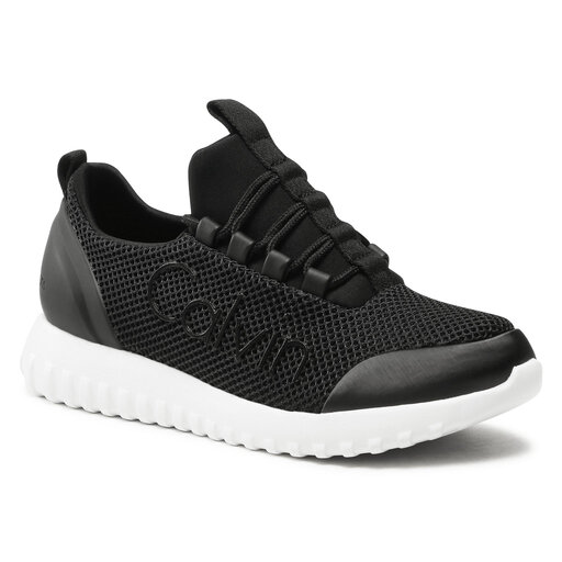 Sneakers Calvin Klein Jeans Runner Sneaker Laceup Mesh YW0YW00165 Schwarz eschuhe