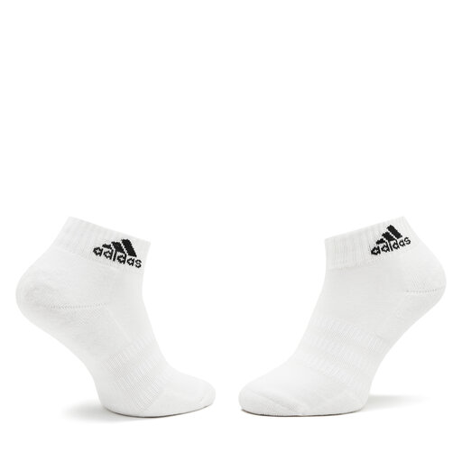 Calzini corti unisex adidas Cushioned Sportswear Ankle Socks 6 Pairs HT3442 Bianco