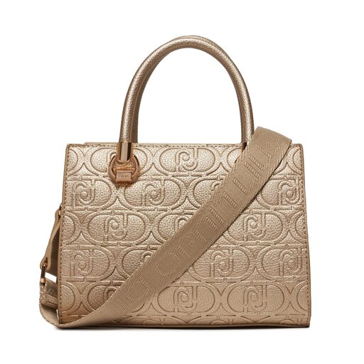 Bolso Liu Jo Ecs S Satchel Dou AA4154 E0003 Oro zapatos.es