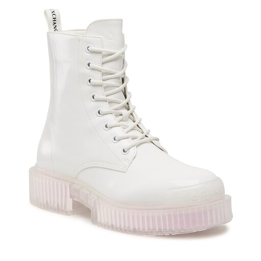 Schnürschuhe Armani Exchange XDM007 XV638 S267 Weiß | eschuhe.de