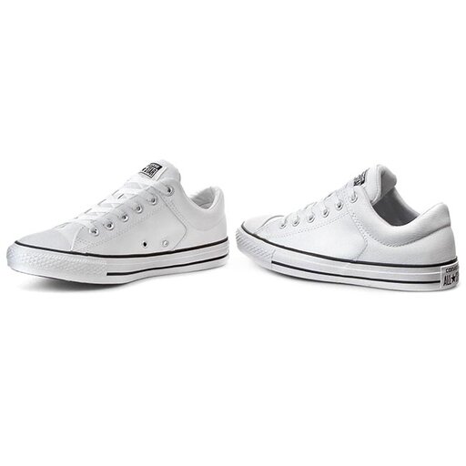 Sneakers aus Stoff Converse Ct High Street 149429C Weiß