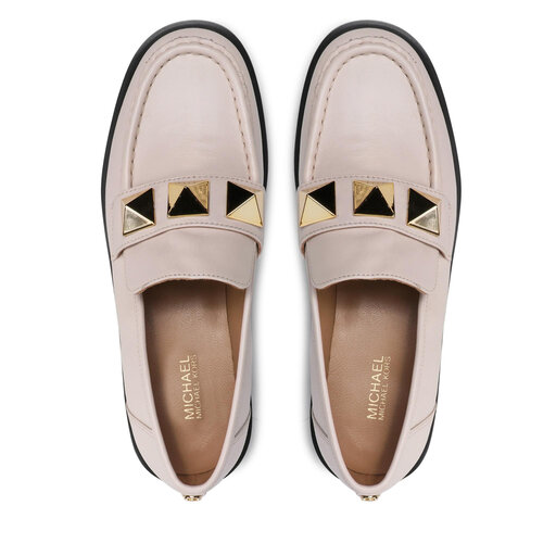 Lordsy MICHAEL Michael Kors Holland Loafer 40R2HLFP1L Beżowy