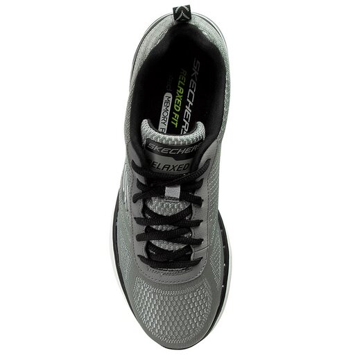 Skechers Air Infinity 51484 LGBK Light Gray Black obuvki.bg