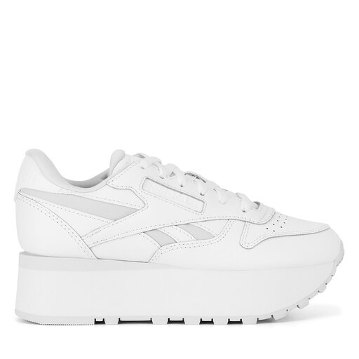 Women's reebok classics in white leather cheap