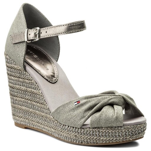 Alpargatas Tommy Hilfiger Iconic Elena Metallic Canvas FW0FW02651