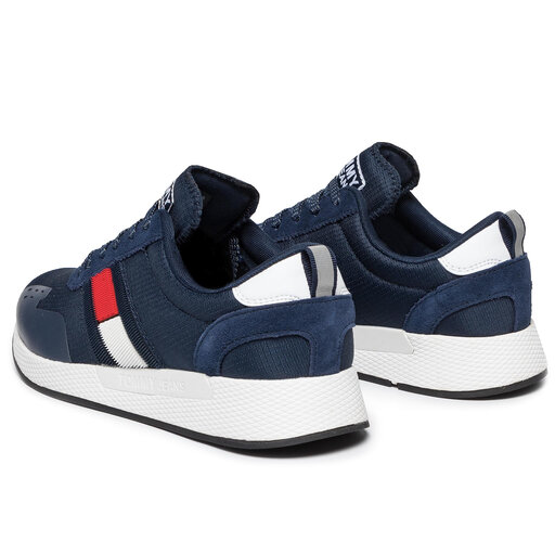 Sneakers Tommy Jeans Flag Flexi Tommy Jeans Sneaker EM0EM00331 Bleu marine chaussures
