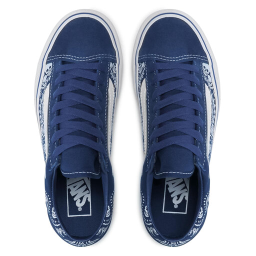 VANS★STYLE 36 GUM BLUE★兼用 VANS USA企画 バンズ レディース STYLE36 ブルー ガムソール