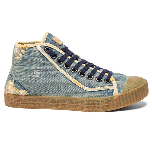 Sneakers aus Stoff G Star Raw Rovulc 50 Years Denim Mid D12649 8936 424 Lt Aged