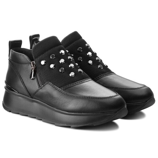 Sneakers Geox D Gendry A D745TA C9999 Black • Www.zapatos.es