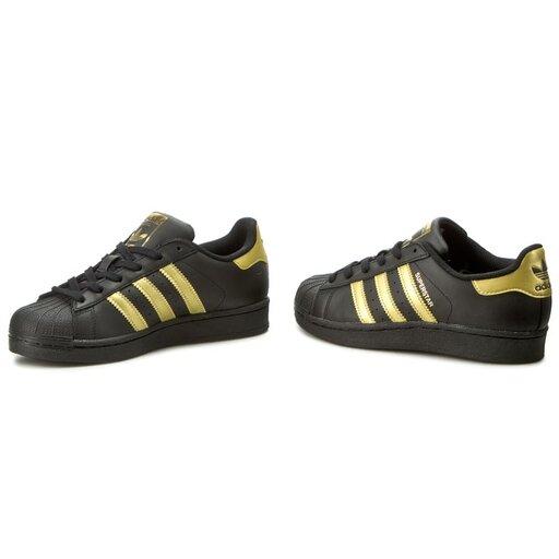 Adidas originals superstar schwarz gold sale