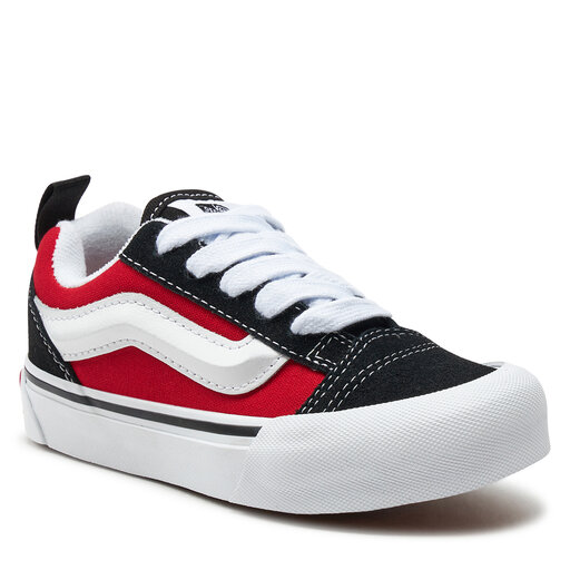 Vans red white black on sale