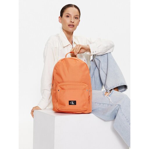 Calvin klein orange backpack clearance