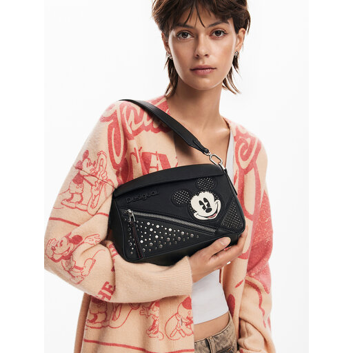 Rankinė Desigual Mickey Studstyle Phuk 24WAXP71 Juoda