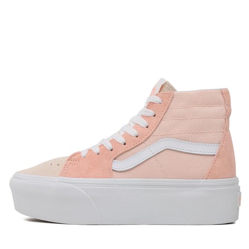 Vans rose pale outlet femme