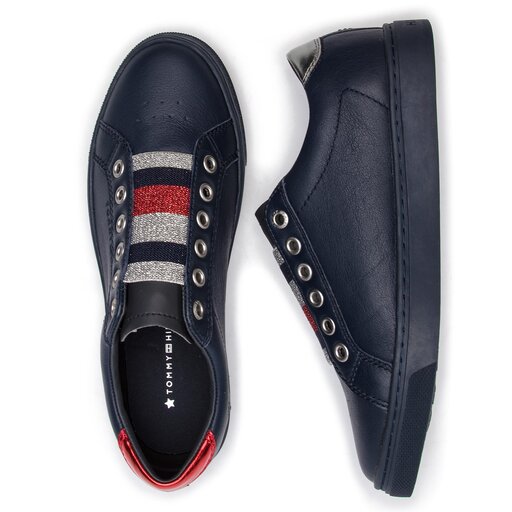 Tommy elastic sales essential sneaker