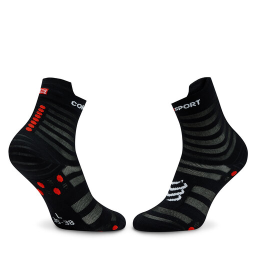 Pro Racing Socks v4.0 Run Low - Black/Red