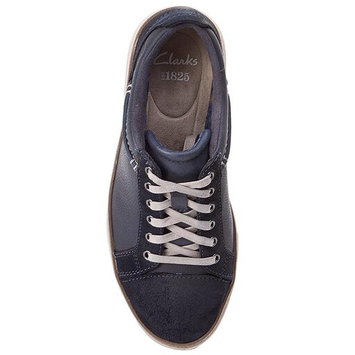 Sneakers Clarks Lorsen Edge 261101957 Navy Combi Lea eschuhe