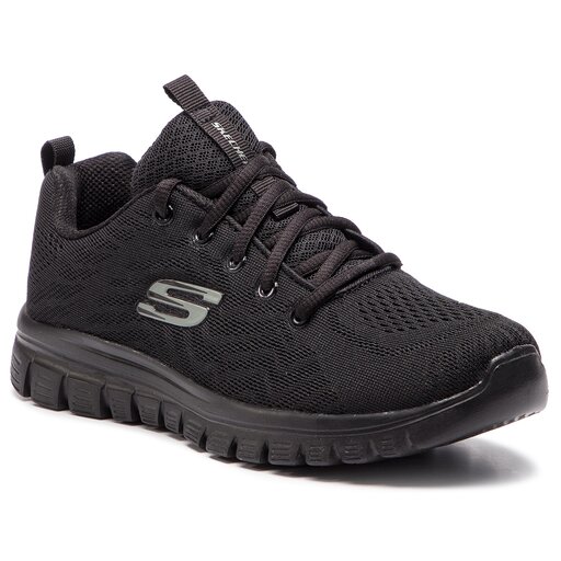 Skechers black clearance
