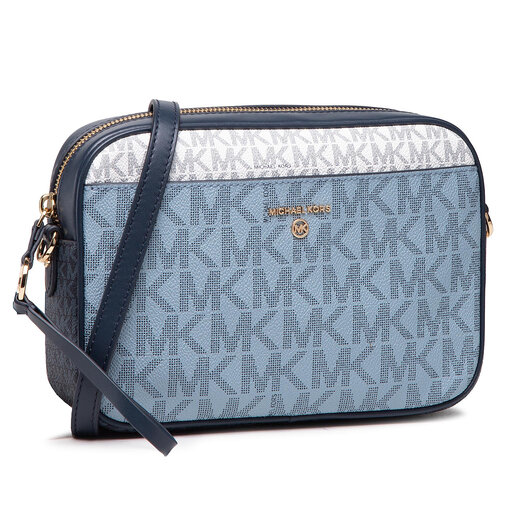 Michael kors camera bag blue 2025