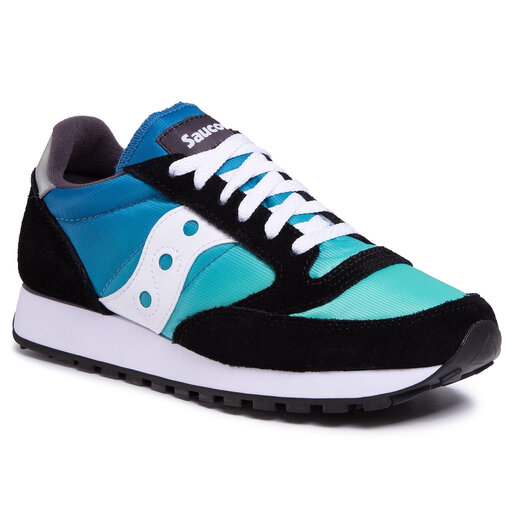 c Saucony Jazz Original Vintage S70485 1 Blk Blu Grn