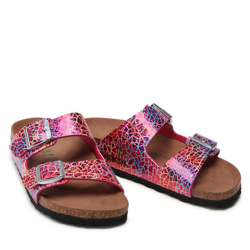 Pantoletten Birkenstock Arizona Kids 1022191 Rosa eschuhe
