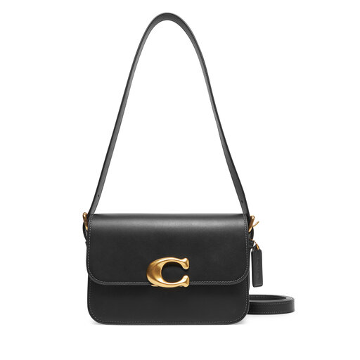 Srijal Basnet様COACHシグネチャー ヒューストン スリング シュタイン】SHIRRING HANDLE LEATHER SHOULDER BAG(Free BLACK