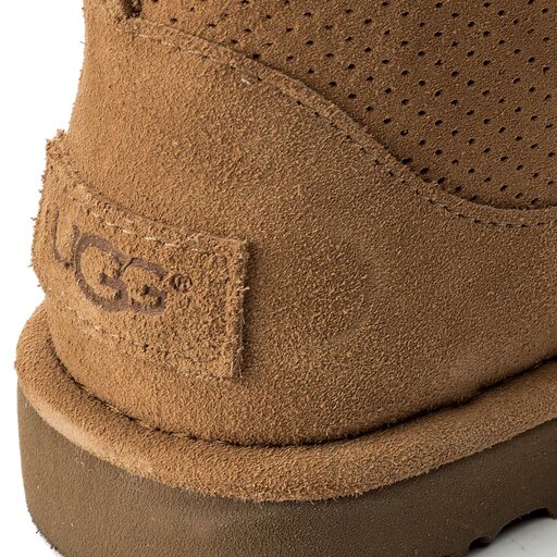 Schneeschuhe Ugg W Classic Unlined Mini Perf 1016852 Braun eschuhe