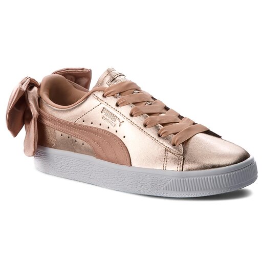 Puma basket bow luxe sales