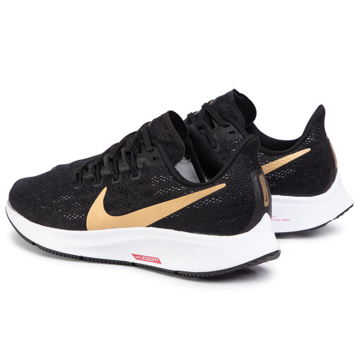 Air zoom pegasus 36 black metallic gold sale