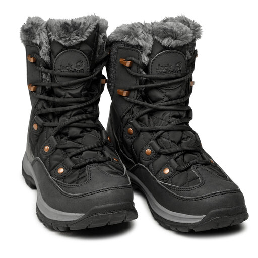 Schneeschuhe Jack Wolfskin Cold Bay Texapore Mid W 4041431 Schwarz