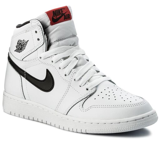 Sneakers Nike Air Jordan 1 Retro High OG BG 575441 102 Blanc