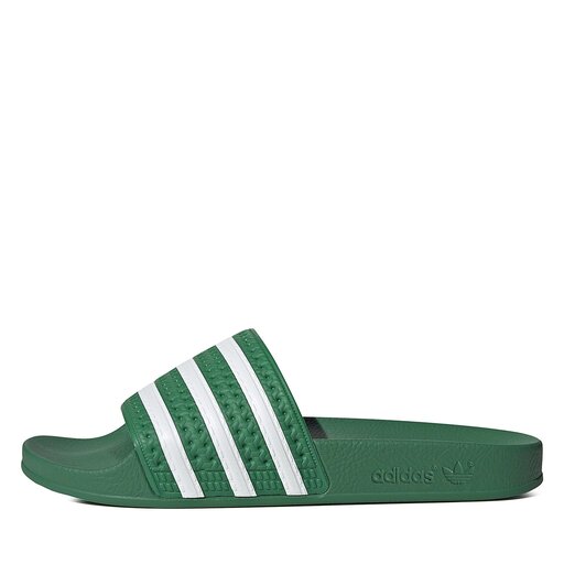 Green adilette slides shop