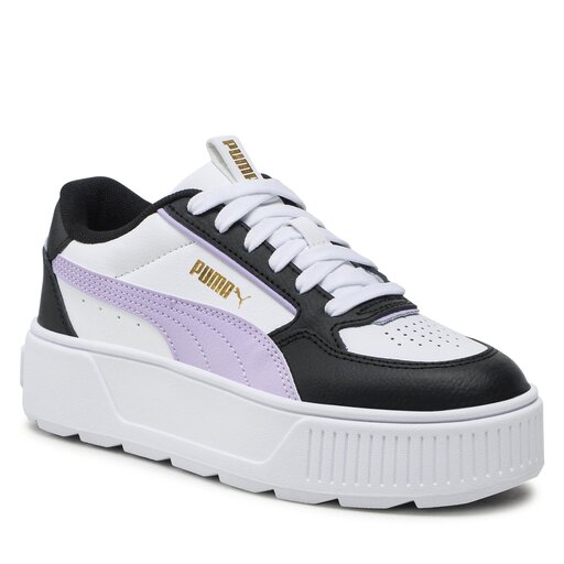 Puma platform trace discount bianche