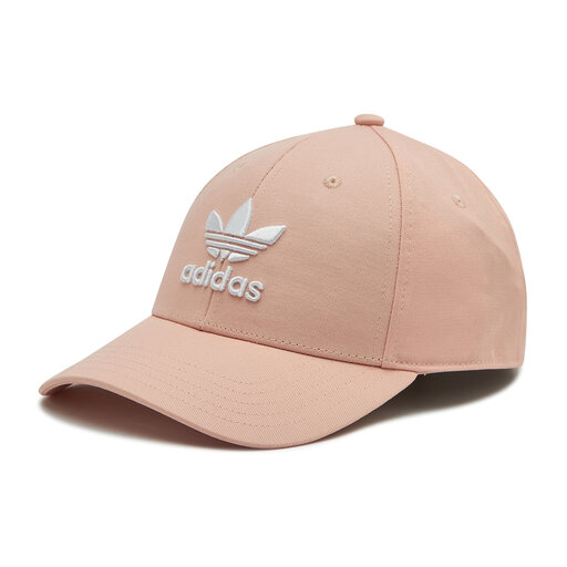 adidas trefoil baseball cap pink