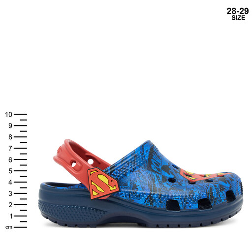 Chanclas Crocs Superman Classic Clog 211132 Azul