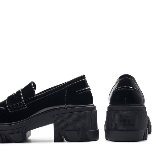 Loafersy JENNY HY13279-4 Czarny | eobuwie.com.pl