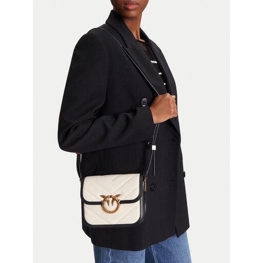Сумка PINKO Love Box Bag Fl Mini PE 25 PLTT 104297 A2C7 Бежевий