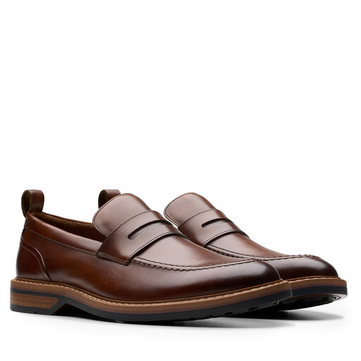 Мокасини Clarks Aldwin Step 26178430 Коричневий | evzuttya.com.ua
