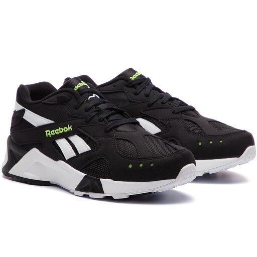 Zapatos Reebok Aztrek CN7188 Black White Solar Yellow zapatos.es