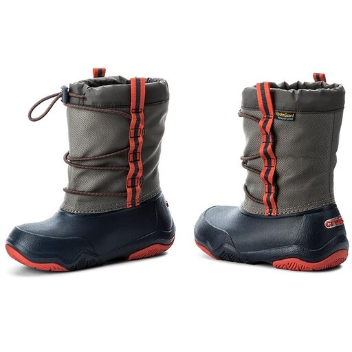 Schneeschuhe Crocs Swiftwater Waterproof Boot K 204657 Grau eschuhe