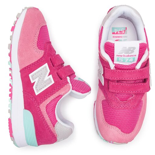 Sneakers New Balance YV574UJB Rose chaussures