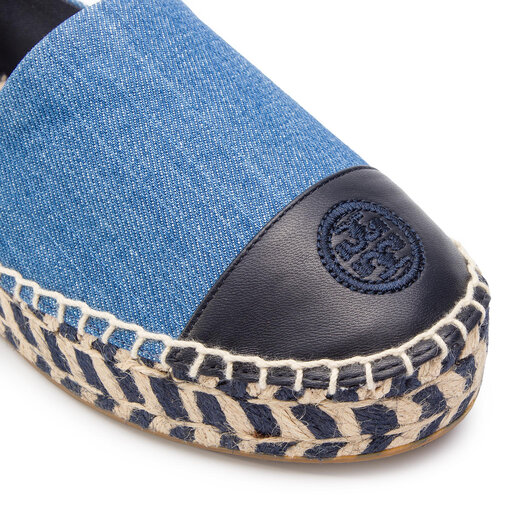 Tory burch color block platform espadrille sales