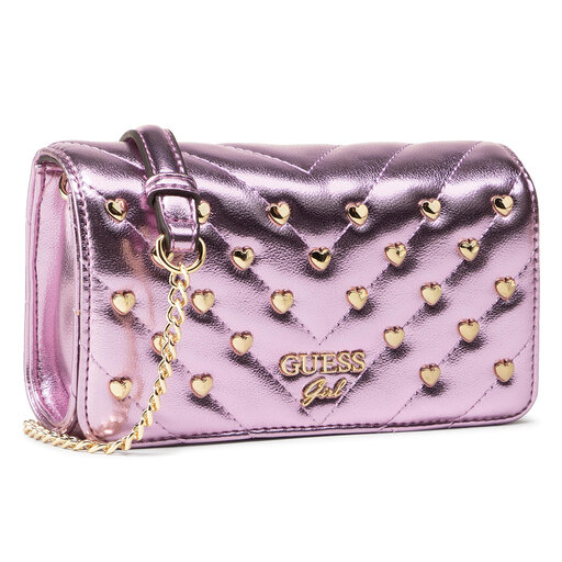 Handtasche Guess Kathleen HGKAT2 PU211 Rosa eschuhe