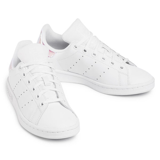 evlji adidas Stan Smith J FU6673 Ftwwht Ftwwht Cblack eobutev.si