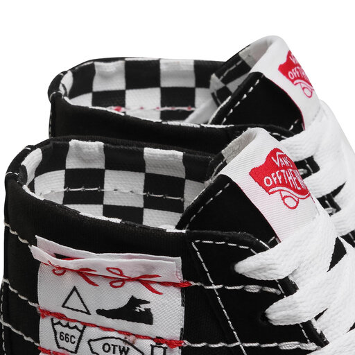 Sneakers Vans Sk8 Hi Tapered VN0A4U16U7B1 Diy Black True White